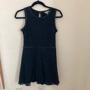Lace black dress